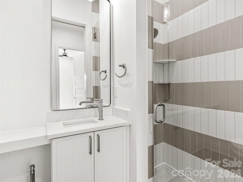 Furnished interior view inside a new home in , Asheville (Image 12).