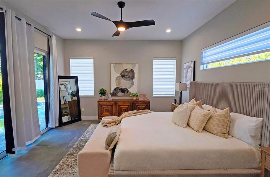 Furnished interior view inside a new home in , Sarasota (Image 66).