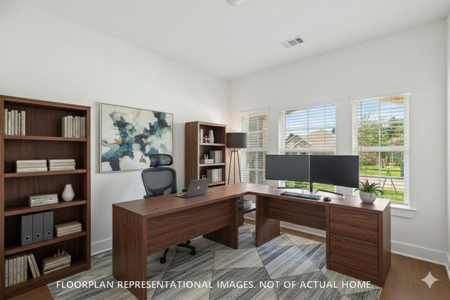 Furnished interior view inside a new home in Miller's Pond, Rosenberg (Image 15).