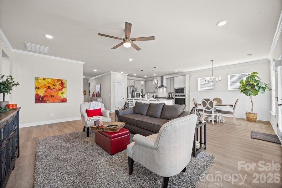 Furnished interior view inside a new home in Encore at Harmony, Harrisburg (Image 19). Furnished interior view inside a new home in Encore at Harmony, Harrisburg (Image 19).