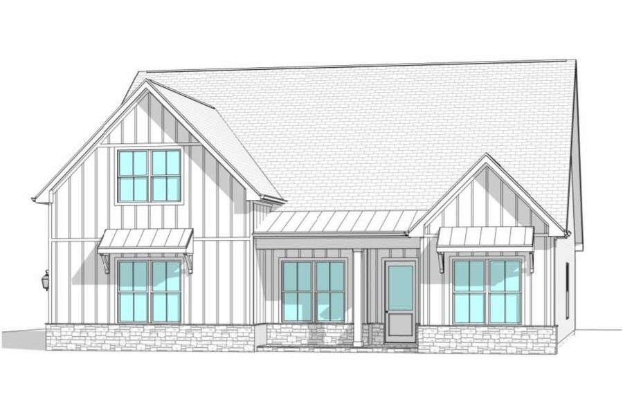 Front exterior of a new home in , Gastonia, NC, highlighting curb appeal (Image 1).