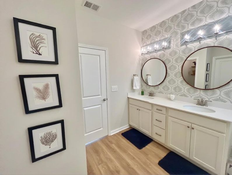 Furnished interior view inside a new home in , Okatie (Image 24).