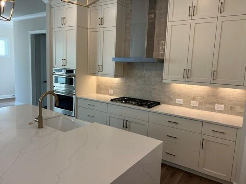 Furnished interior view inside a new home in Promenade at Sawnee Village, Cumming (Image 6).
