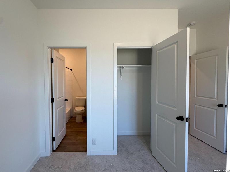 Spacious, unfurnished interior of a new home in The Wilder, Adkins (Image 17). Spacious, unfurnished interior of a new home in The Wilder, Adkins (Image 17).