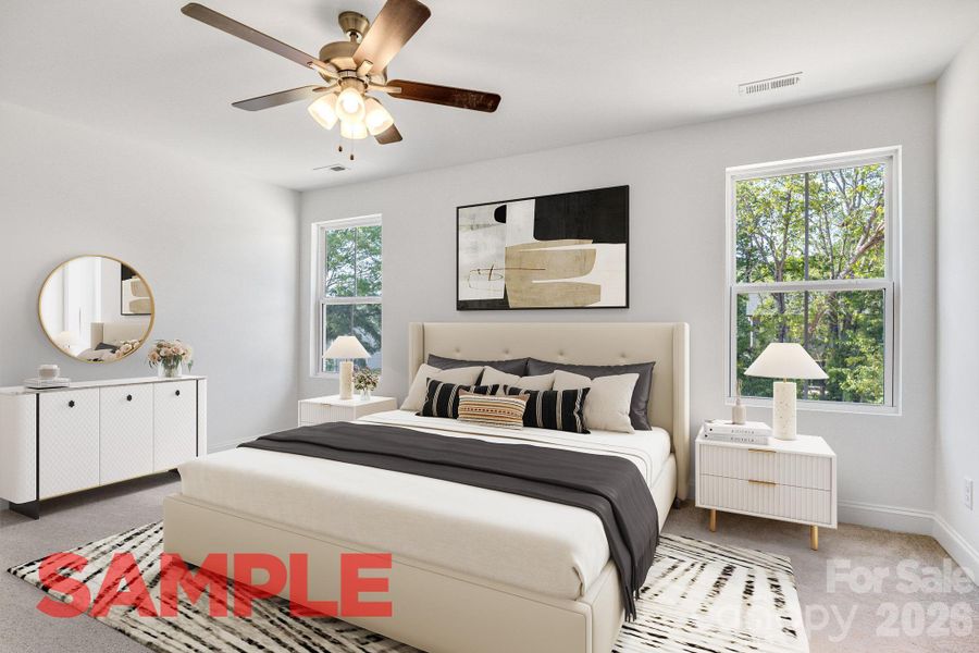 Furnished interior view inside a new home in , Kannapolis (Image 17).