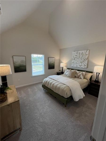 Furnished interior view inside a new home in Kingsmere Estates, Loganville (Image 15).