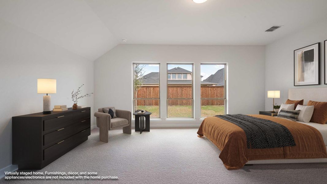 Furnished interior view inside a new home in Cambridge Crossing, Celina (Image 67).