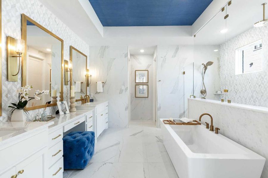 Representative Primary Bathroom - some options shown