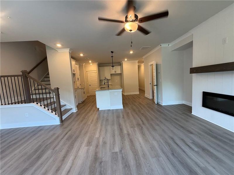 Spacious, unfurnished interior of a new home in The Towns at Auburn Station East, Auburn (Image 24).