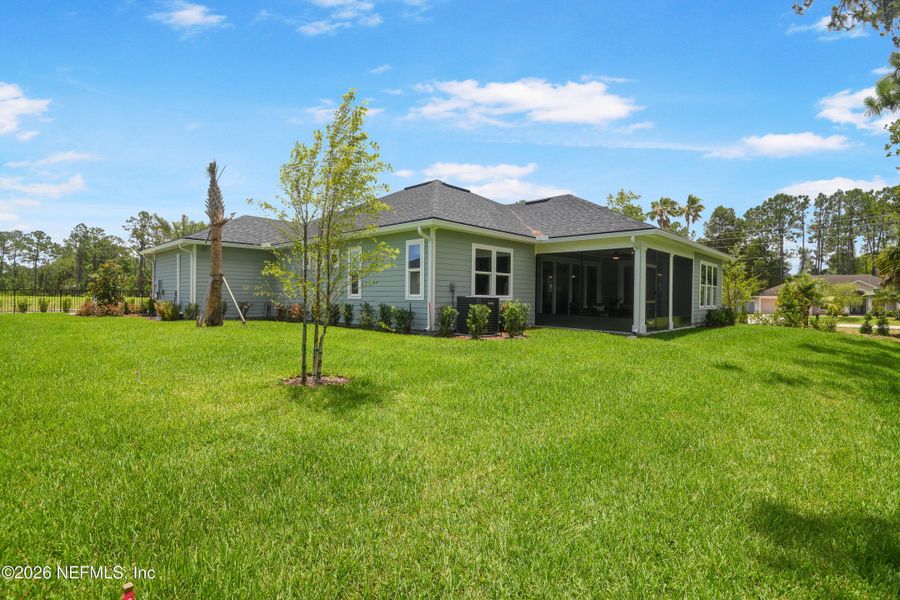 Exterior details and patio area of a home in , Palm Coast (Image 21).