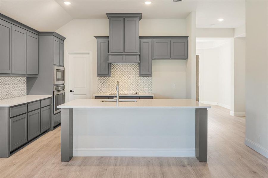 Furnished interior view inside a new home in Coyote Crossing, Godley (Image 6).