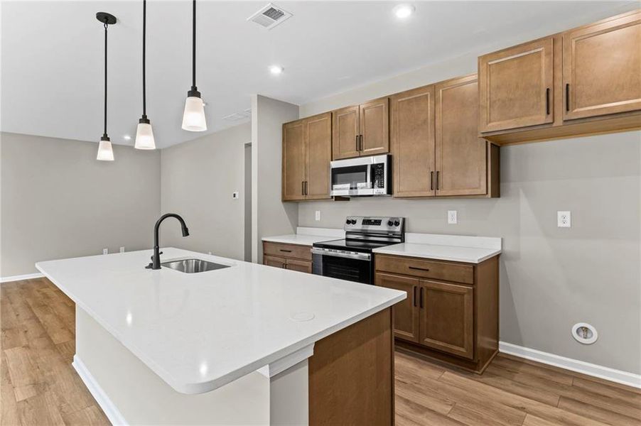 Furnished interior view inside a new home in Sage Woods, Dallas (Image 6).