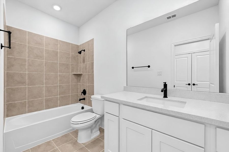Furnished interior view inside a new home in The Ridge at Northlake, Northlake (Image 10).