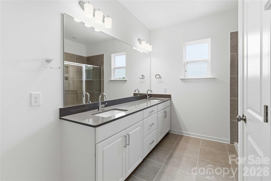 Furnished interior view inside a new home in Ridge at Sugar Creek, Indian Land (Image 10).
