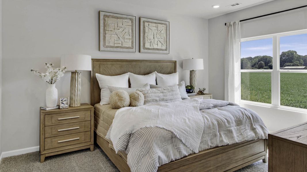 Furnished interior view inside a new home in Bailey Park, Fayetteville (Image 28).