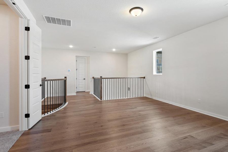 Spacious, unfurnished interior of a new home in Park Collection at Heritage, Dripping Springs (Image 30). Spacious, unfurnished interior of a new home in Park Collection at Heritage, Dripping Springs (Image 30).