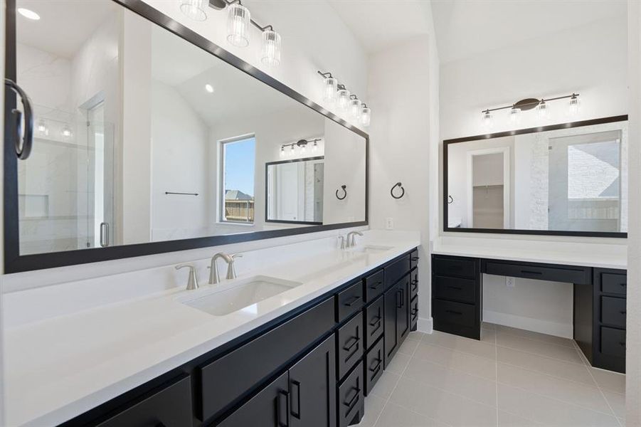 Furnished interior view inside a new home in Sandbrock Ranch: 60ft. lots, Aubrey (Image 3).