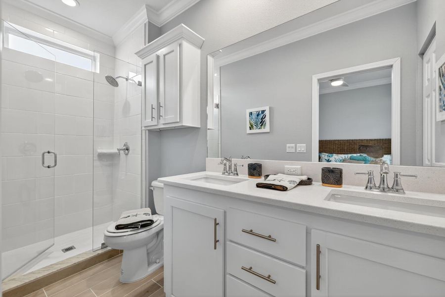 Furnished interior view inside a new home in , Jensen Beach (Image 24).