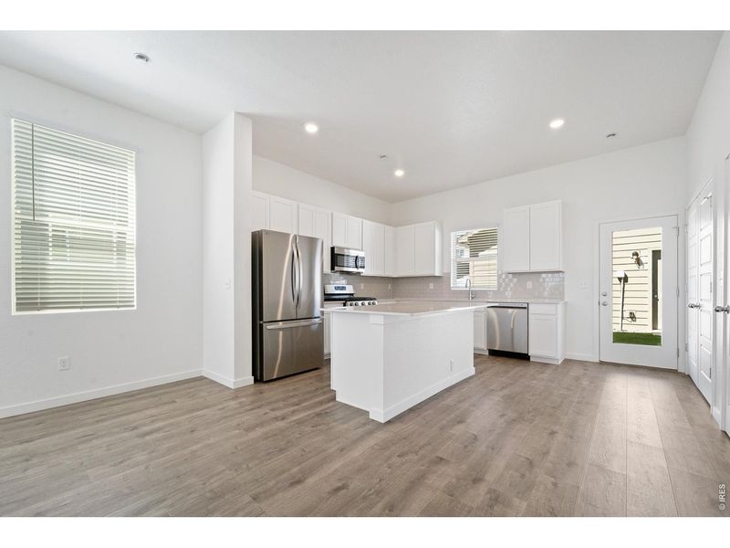Furnished interior view inside a new home in Liberty Draw, Evans (Image 9).