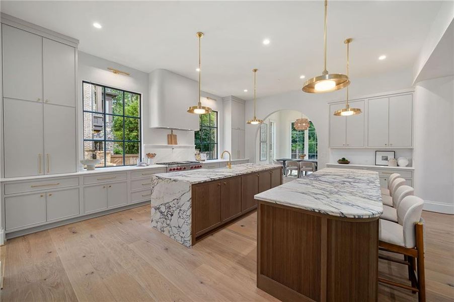 Furnished interior view inside a new home in , Atlanta (Image 41).
