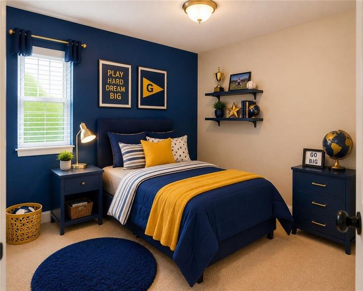 Furnished interior view inside a new home in , Emerson (Image 9).