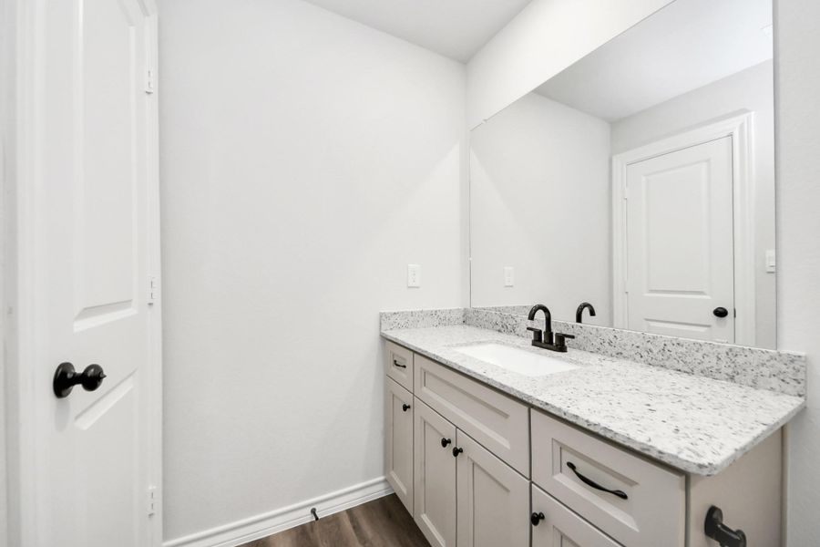 Furnished interior view inside a new home in The Enclave at Spring Branch, Montgomery (Image 15).