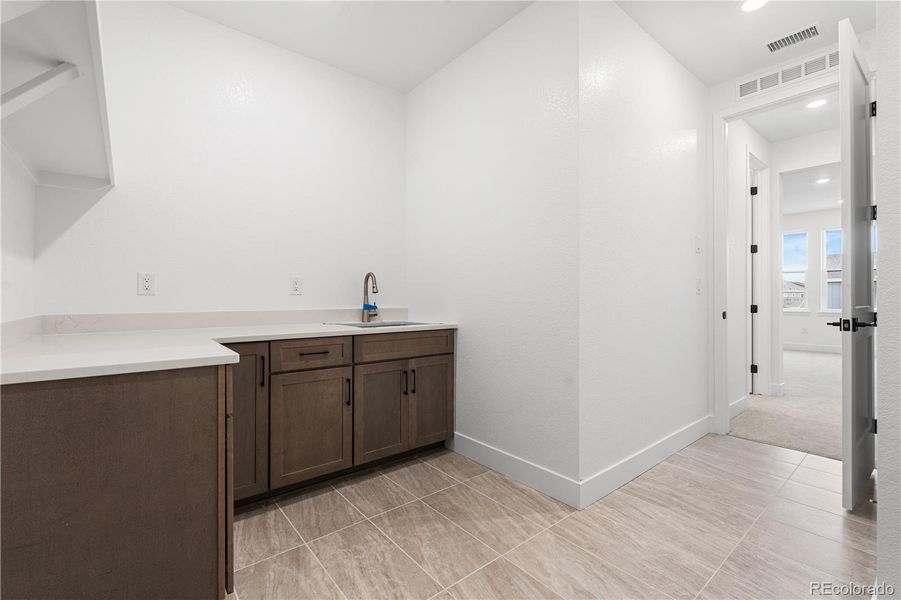 Furnished interior view inside a new home in Stargaze at Solstice, Littleton (Image 30).