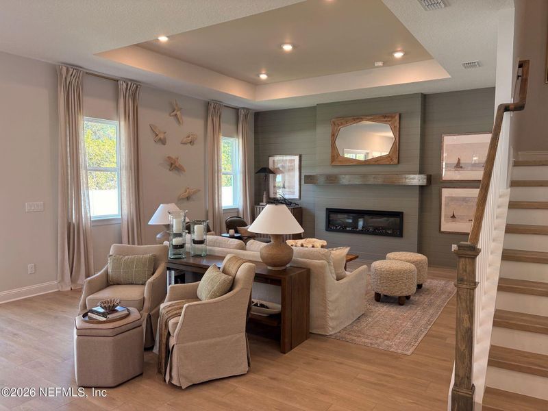 Furnished interior view inside a new home in , St. Augustine (Image 9).