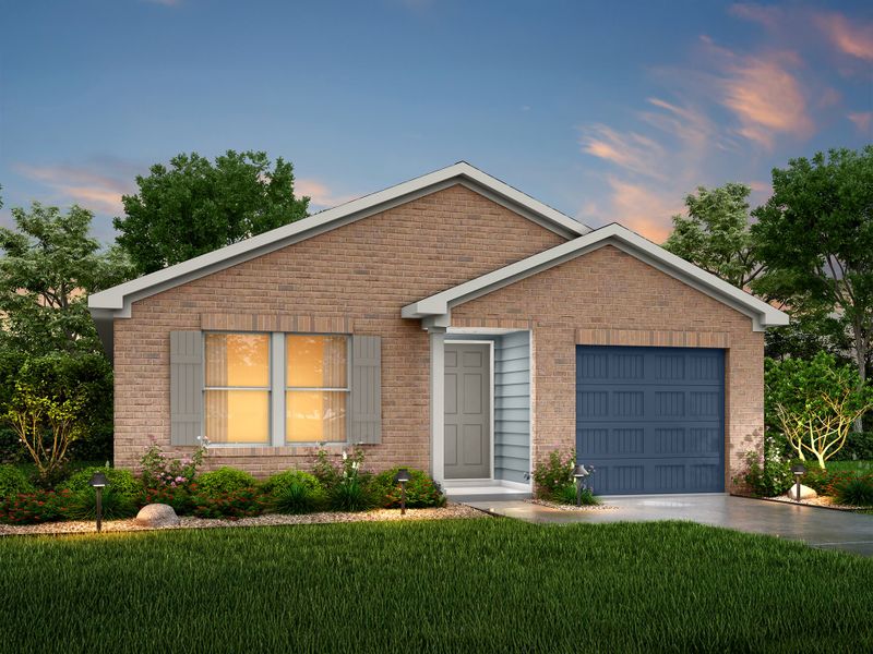 Representative exterior photo of a completed home built from the Yellowstone by National HomeCorp in Summit Place, Eden, NC (Image 15).