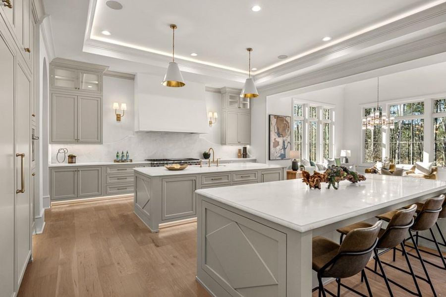 Furnished interior view inside a new home in , Milton (Image 62).