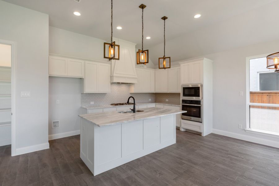 Representative furnished interior of a home built from the Cameron by UnionMain Homes in Cambridge Crossing, Celina (Image 11).
