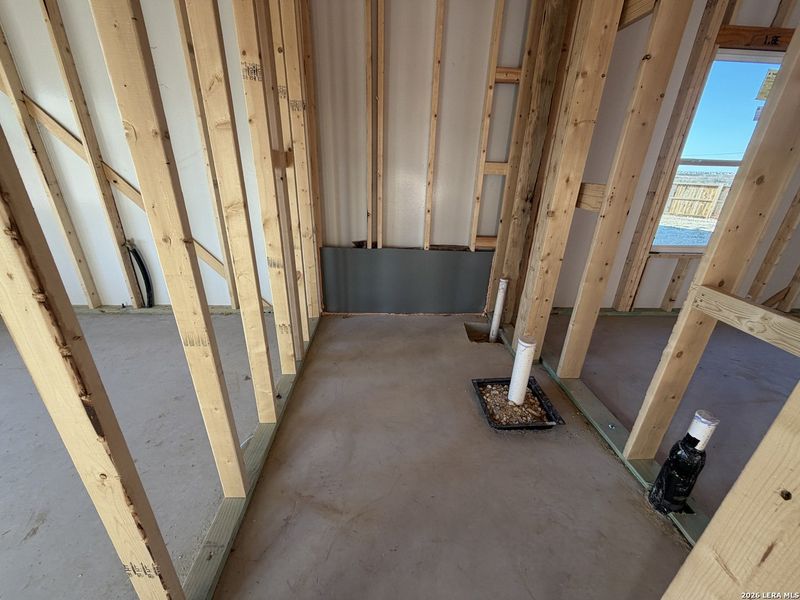 In-progress construction of a new home in The Wilder, Adkins, TX (Image 8).