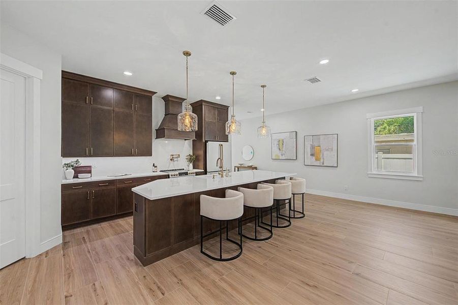 Furnished interior view inside a new home in , Tampa (Image 17). Furnished interior view inside a new home in , Tampa (Image 17).