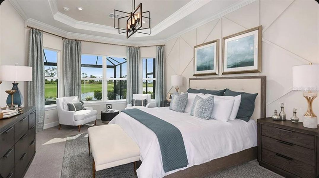 Furnished interior view inside a new home in , Bradenton (Image 11).