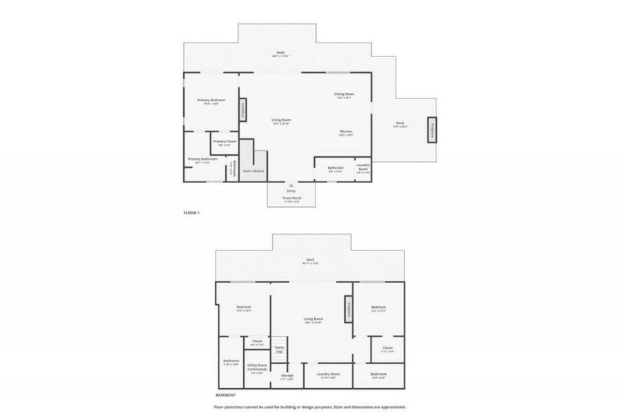 2D floor plan layout of this home in , Mineral Bluff, GA (Image 7). 2D floor plan layout of this home in , Mineral Bluff, GA (Image 7).