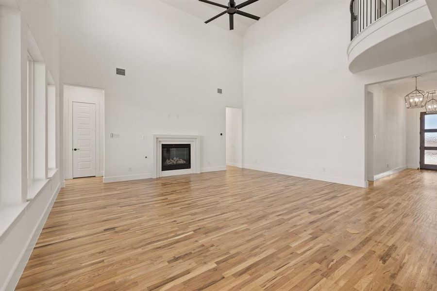 Spacious, unfurnished interior of a new home in Settlers Glen, New Fairview (Image 32).