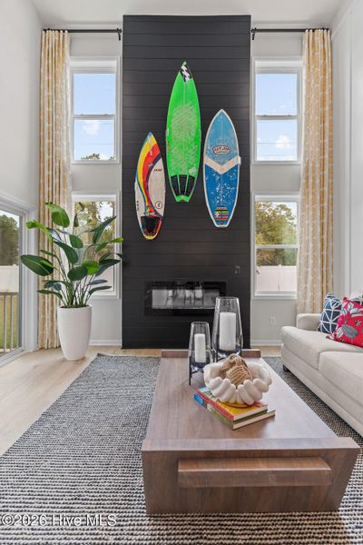 Furnished interior view inside a new home in Coastal Haven, Leland (Image 8).