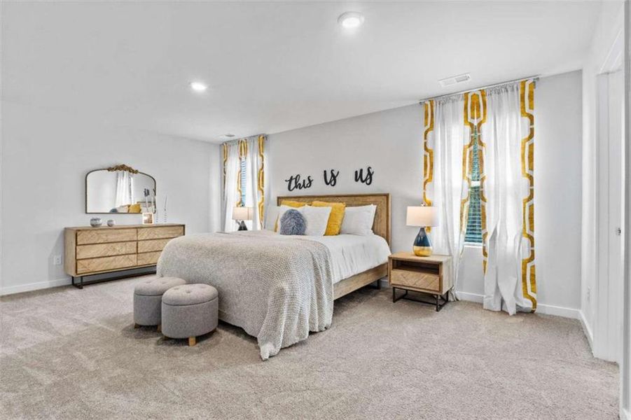 Furnished interior view inside a new home in Southern Hills, McDonough (Image 32).