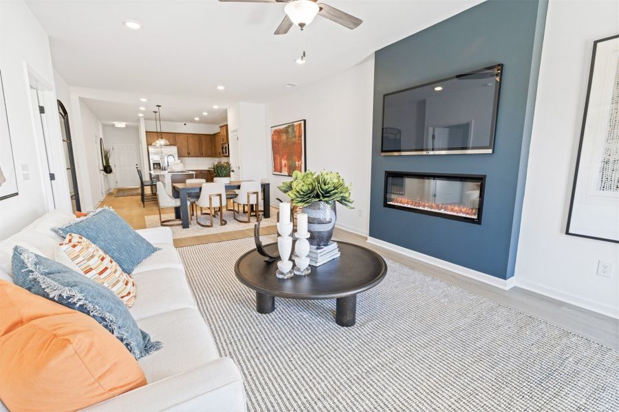 Furnished interior view inside a new home in Stratford Station, Lebanon (Image 10).