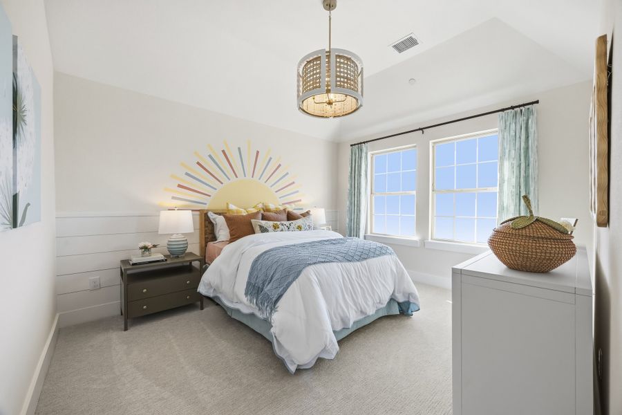 Furnished interior view inside a new home in Providence Cove, McKinney (Image 49).