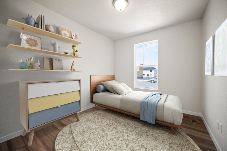 Representative furnished interior of a home built from the Fir by View Homes in Aspen Ranch, Fountain (Image 3).