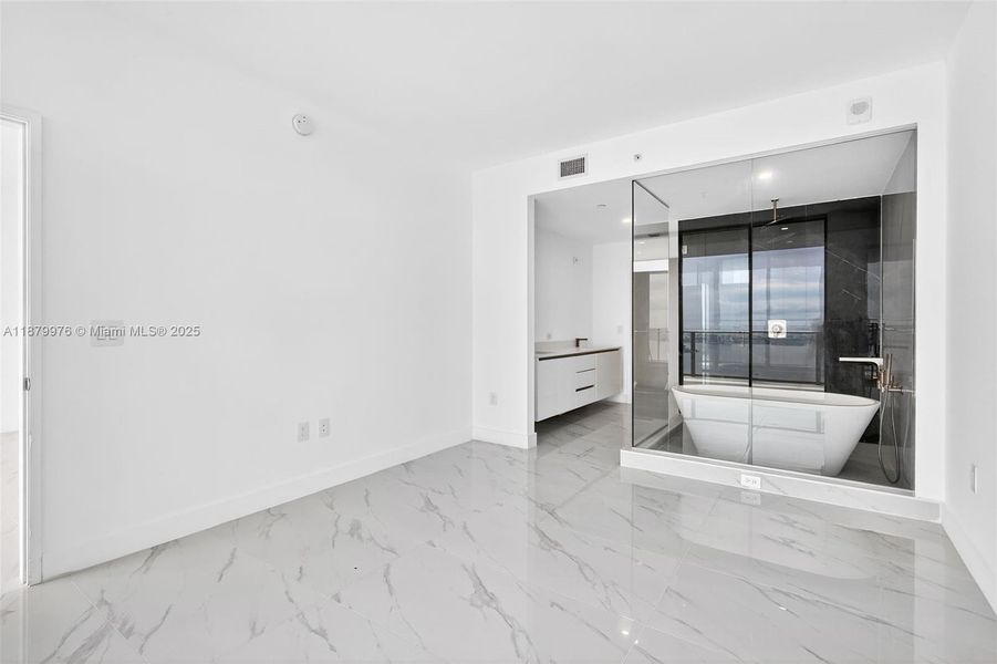 Furnished interior view inside a new home in , Miami (Image 6).