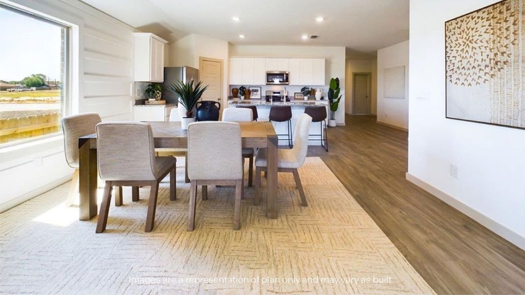 Furnished interior view inside a new home in Overlook West, Wolfforth (Image 12).