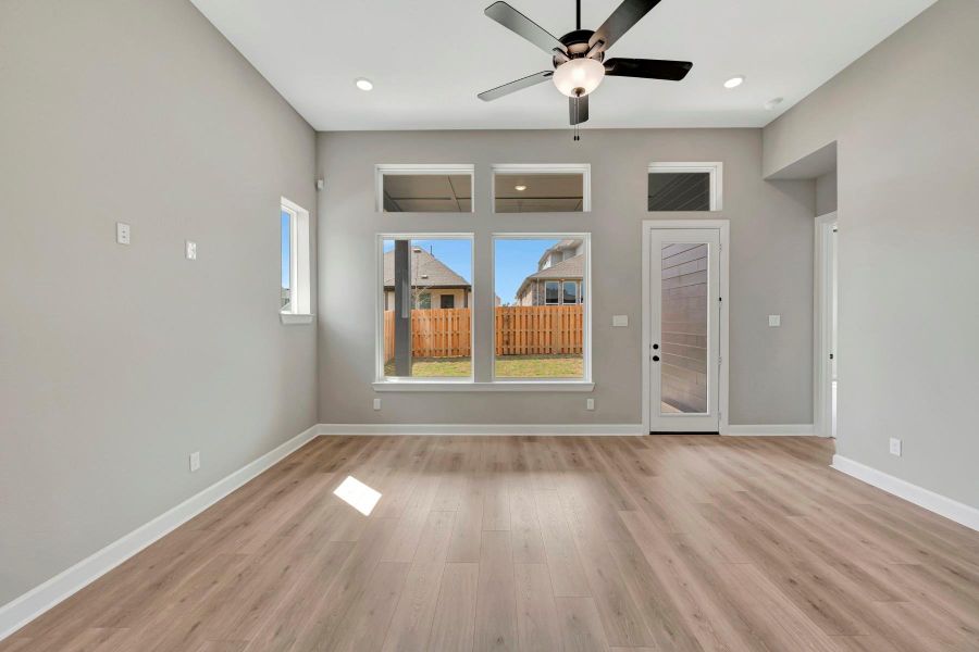 Spacious, unfurnished interior of a new home in COLTON 45' Homesites, Todd Mission (Image 39).