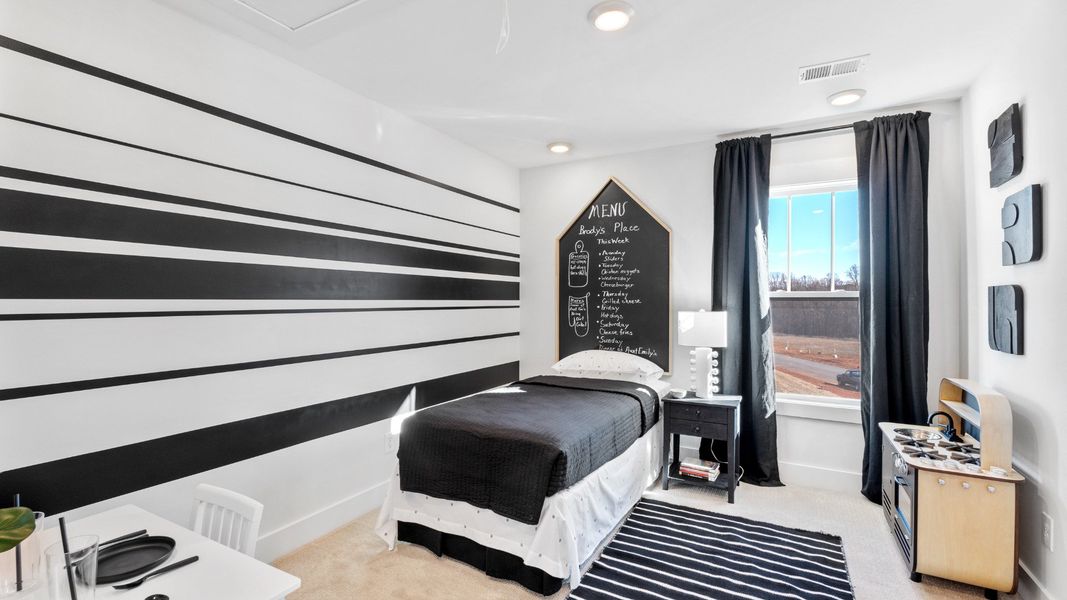 Bedroom of The Middleton Design by DRB Homes