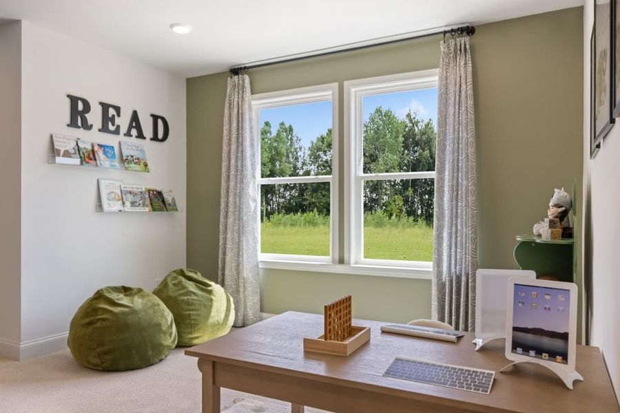 Furnished interior view inside a new home in Bellina, York (Image 3). Furnished interior view inside a new home in Bellina, York (Image 3).
