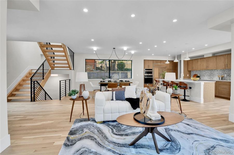 Furnished interior view inside a new home in , Boulder (Image 6).