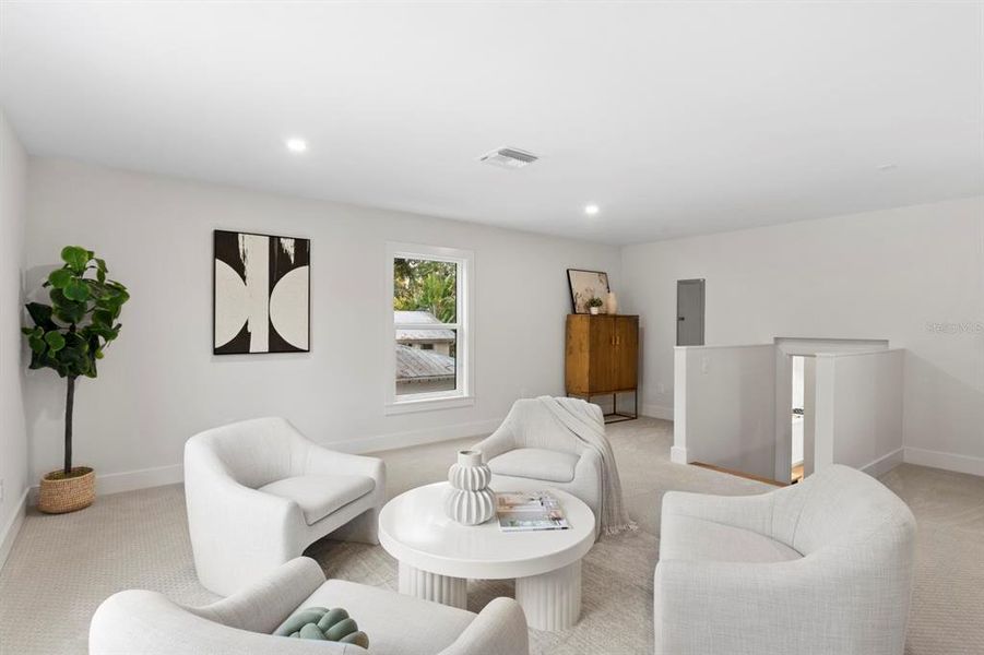 Furnished interior view inside a new home in , Tampa (Image 42). Furnished interior view inside a new home in , Tampa (Image 42).