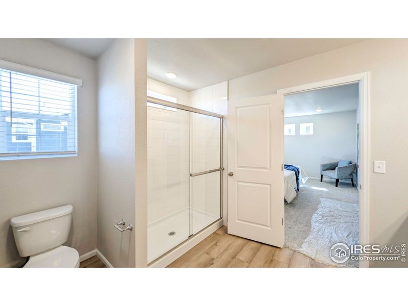 Furnished interior view inside a new home in Thompson River Ranch, Johnstown (Image 18). Furnished interior view inside a new home in Thompson River Ranch, Johnstown (Image 18).