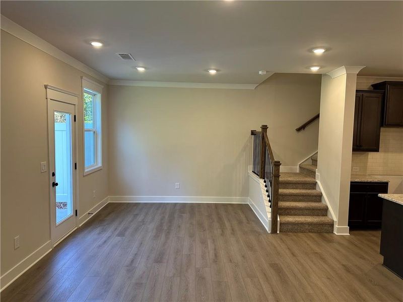 Spacious, unfurnished interior of a new home in Millstone at Mundy Mill, Gainesville (Image 20). Spacious, unfurnished interior of a new home in Millstone at Mundy Mill, Gainesville (Image 20).